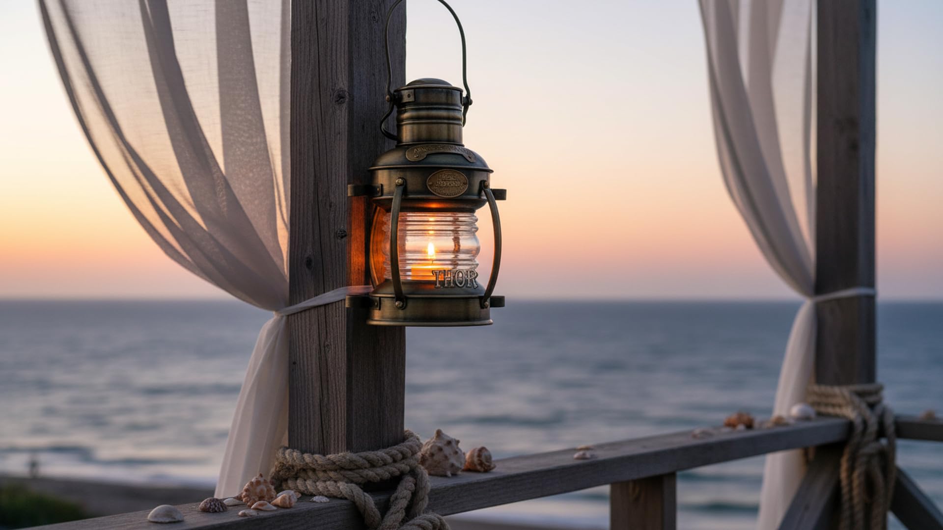 Amazon.com: Nautical Anchor Candle Lamp Decorative Hanging Lamp